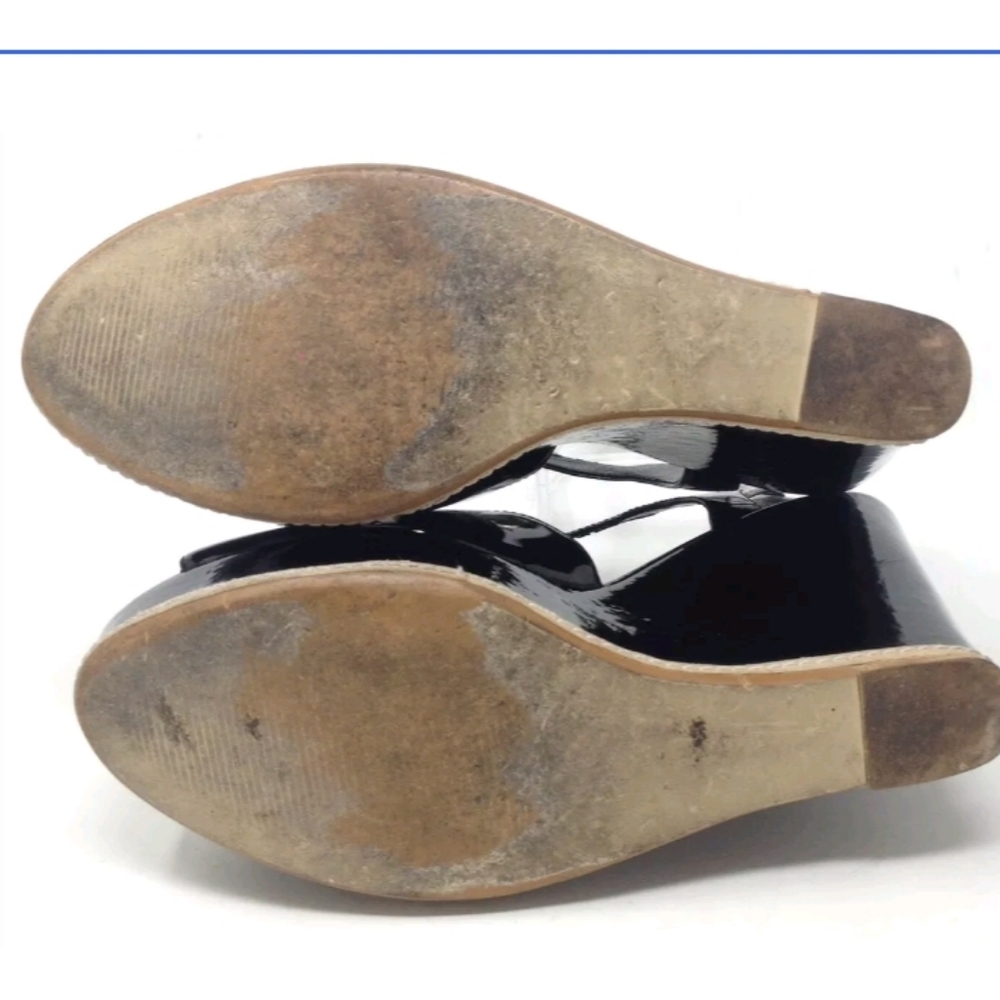 Carlos Santana Platform Wedge Sandals 10M - Picture 5 of 8